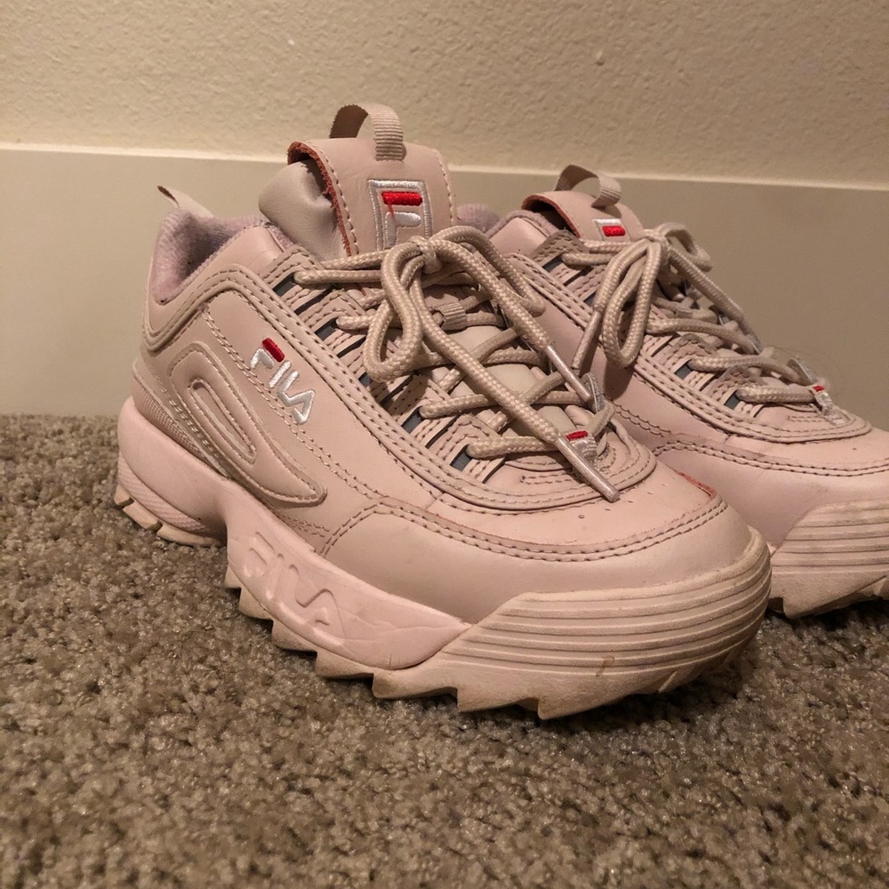 Pink Fila Disruptor 2